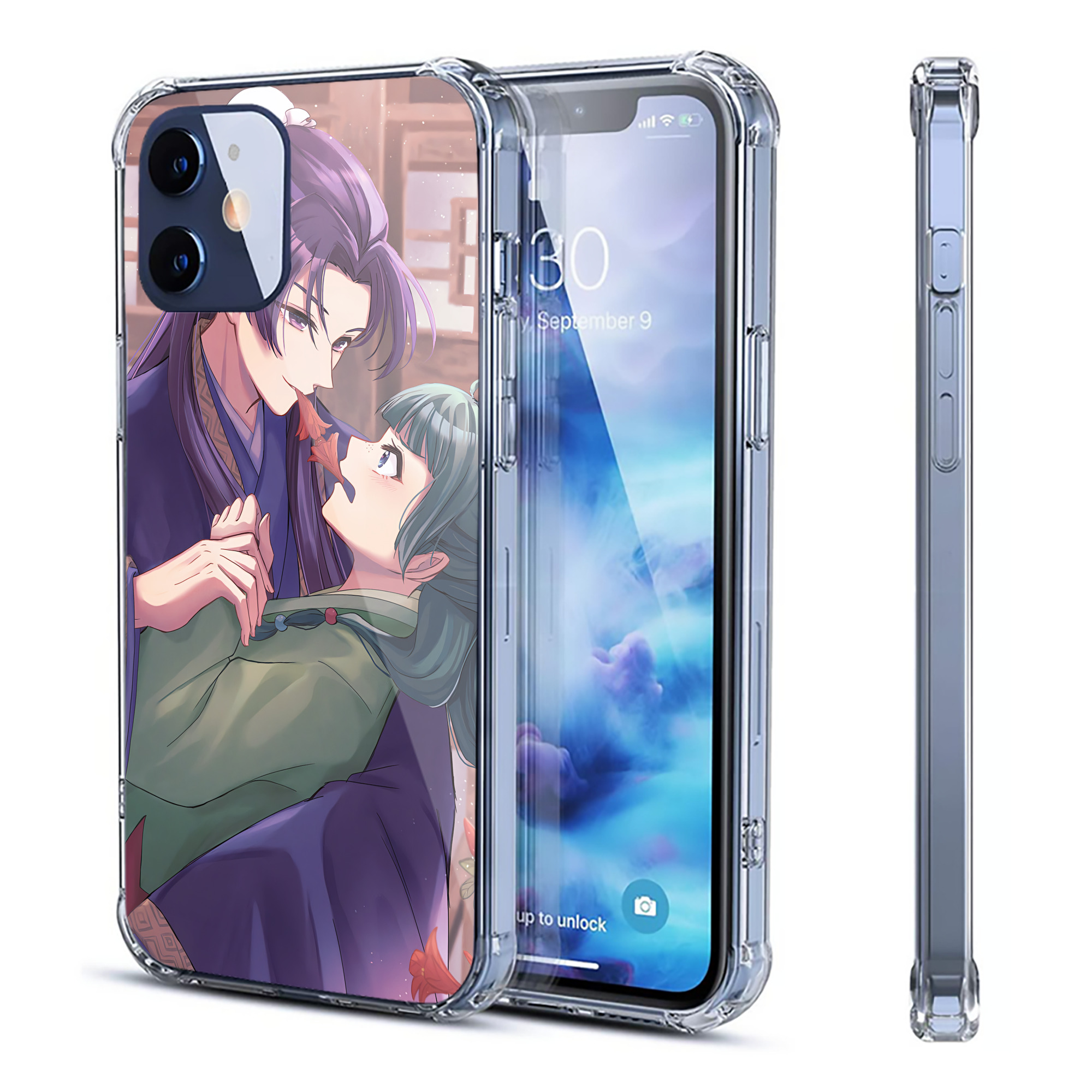 （画像用） 薬屋のひとりごと The Apothecary Diaries 【iPhone 12シリーズ対応】透明スマホケース（クリアソフトケース）